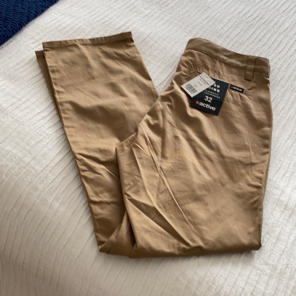 Active Ride Shop Flat Front Khaki Pants